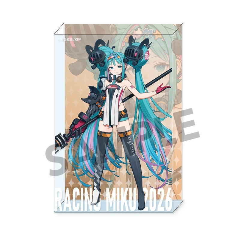 レーシングミク 2026 キービジュアル1 Ver. アクリルブロック - 公式商品画像 | AniSmile