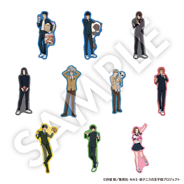 新テニスの王子様 アクリルバッジ Vol.5 全10種 - 公式商品画像 | AniSmile