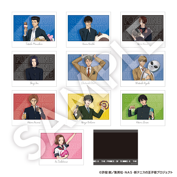 新テニスの王子様 スナップショット風カード Vol.5 全10種 - 公式商品画像 | AniSmile