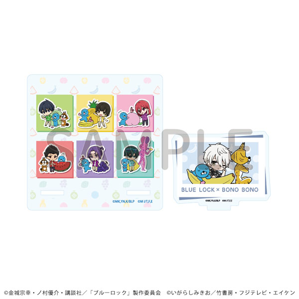 アクリルコースタースタンド「TVアニメ『ブルーロック』×『ぼのぼの』」01/コマ割りデザイン(ミニキャライラスト) - 公式商品画像 | AniSmile
