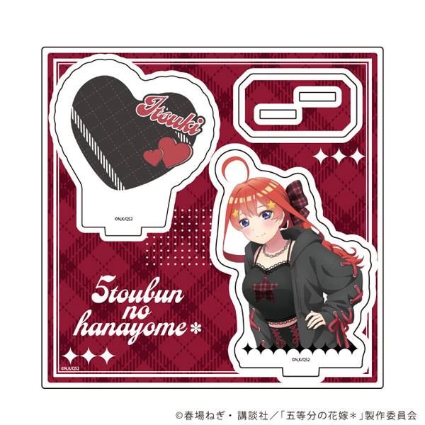 アクリルスタンドプレート「五等分の花嫁*」10/五月 甘辛ロックver.(描き下ろしイラスト) - 公式商品画像 | AniSmile