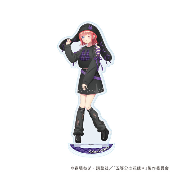 アクリルスタンド「五等分の花嫁*」07/二乃 甘辛ロックver.(描き下ろしイラスト) - 公式商品画像 | AniSmile