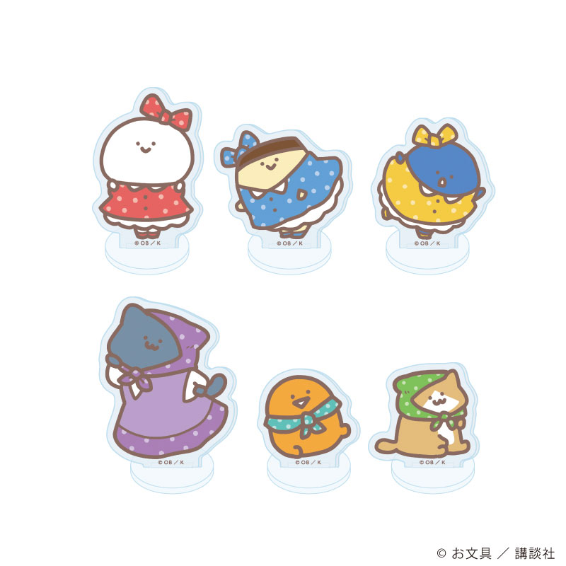 アクリルぷちスタンド「お文具といっしょ」27/レトロポップver. ブラインド(全6種)(描き下ろしイラスト) 画像 2 | AniSmile