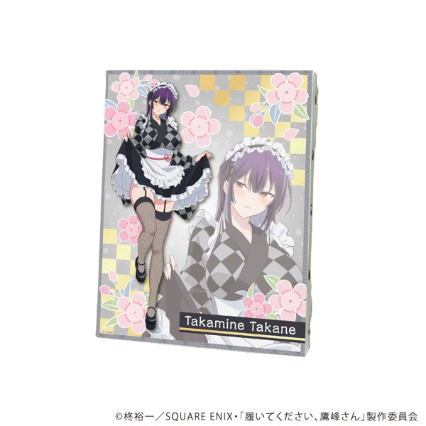 キャンバスボード「TVアニメ『履いてください、鷹峰さん』」02/B(描き下ろしイラスト) - 公式商品画像 | AniSmile
