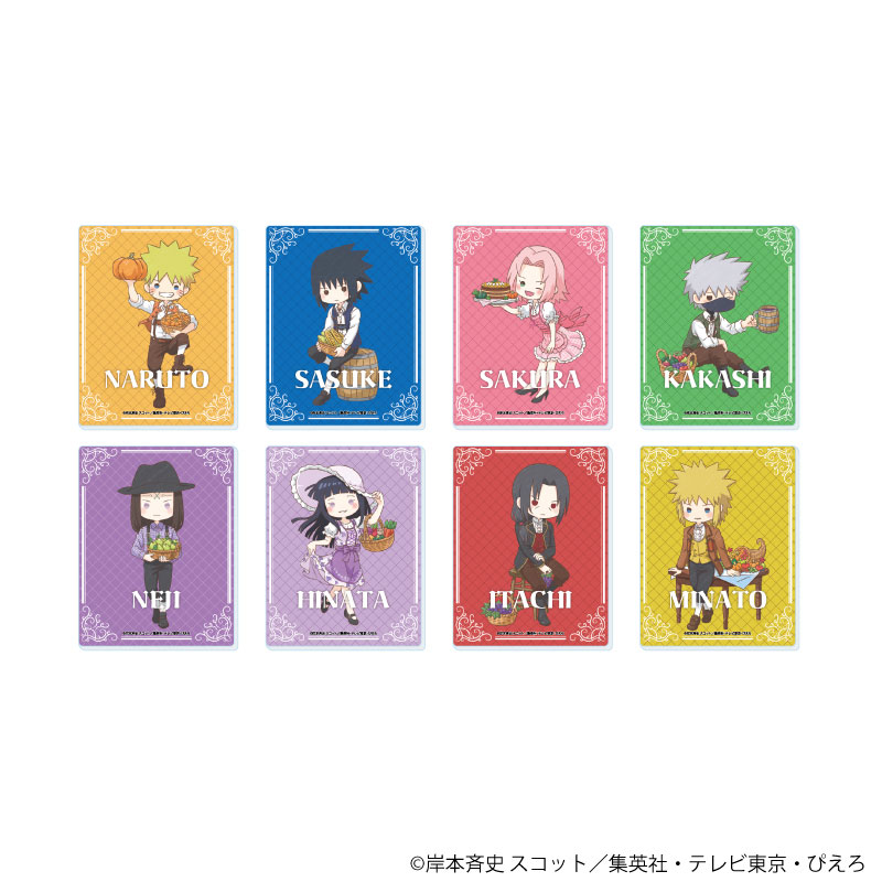 ミニアクリルプレート「NARUTO-ナルト- 疾風伝」05/収穫祭ver. ブラインド(全8種)(グラフアートイラスト) 画像 2 | AniSmile