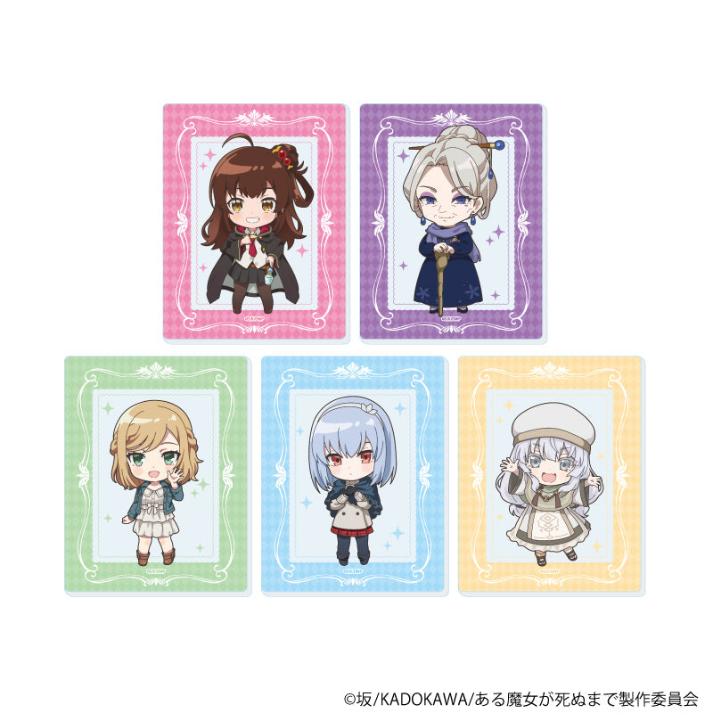 アクリルカード「TVアニメ「ある魔女が死ぬまで」」01/ブラインド(全5種)(公式イラスト) - 公式商品画像 | AniSmile