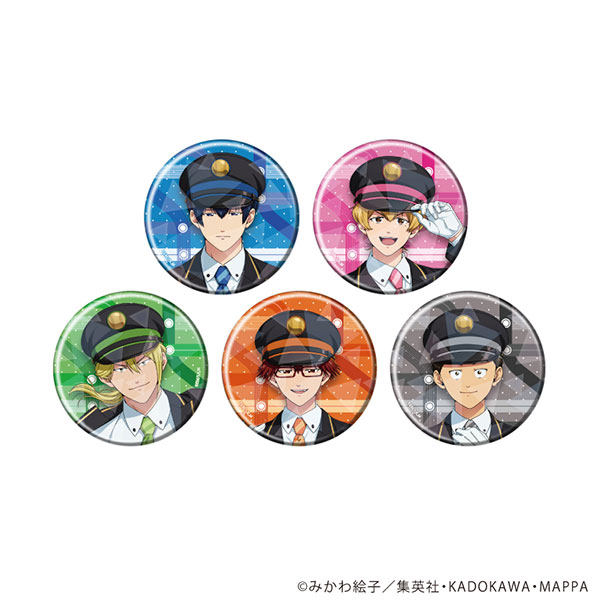 ホログラム缶バッジ(57mm)「TVアニメ『忘却バッテリー』」01/駅員風ver. ブラインド(全5種)(描き下ろしイラスト) - 公式商品画像 | AniSmile
