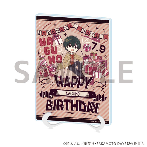 アクリルアートボード(A5サイズ)「SAKAMOTO DAYS」10/南雲 誕生日ver.(グラフアートイラスト) - 公式商品画像 | AniSmile