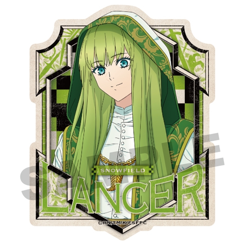 TVアニメ『Fate/strange Fake』 トラベルステッカー 3.ランサー - 公式商品画像 | AniSmile