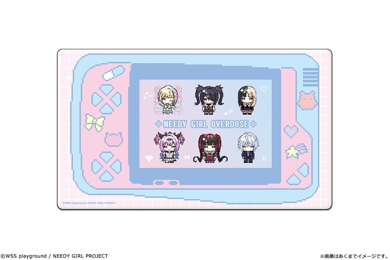 アニメ「NEEDY GIRL OVERDOSE」 ラバーマット 02 kawabit - 公式商品画像 | AniSmile