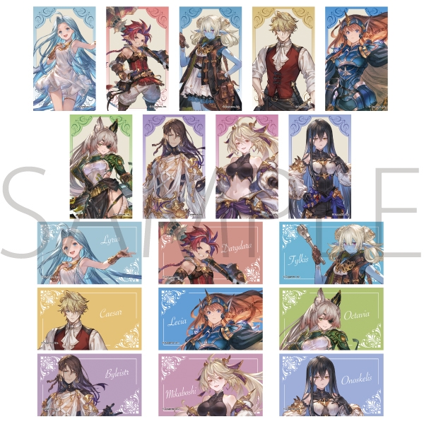グランブルーファンタジー ぺたコレクション/全18種 - 公式商品画像 | AniSmile