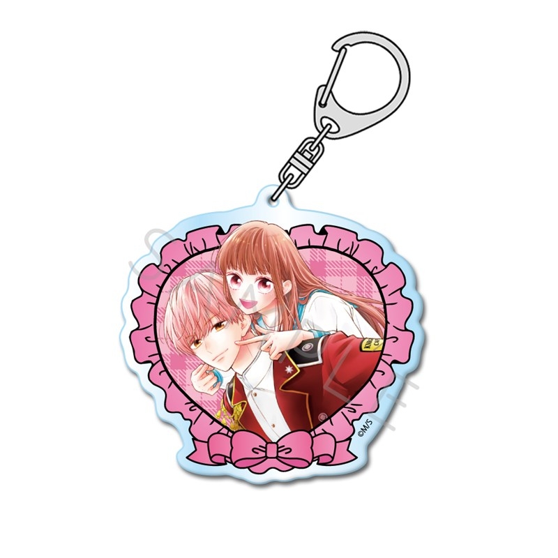 『ピンクとハバネロ』 アクリルキーホルダー デザインA - 公式商品画像 | AniSmile