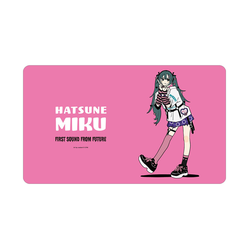 描き下ろし 初音ミク ハートver. Art by coalowl マルチデスクマット ver.B 图片 2 | AniSmile