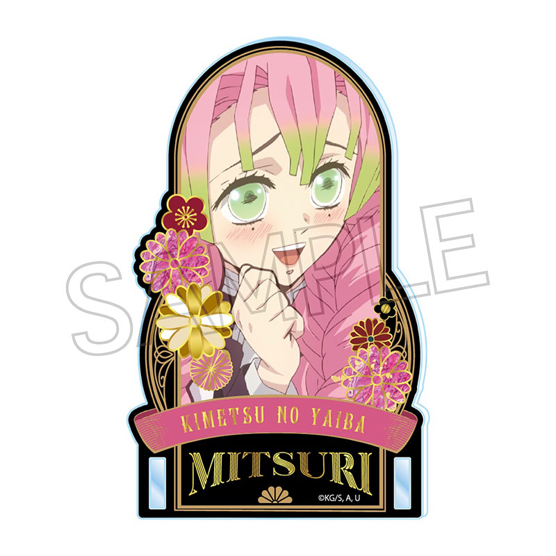 鬼滅の刃 螺鈿風シリーズ アクリルスタンド Vol.4 甘露寺蜜璃【再販】 画像 2 | AniSmile