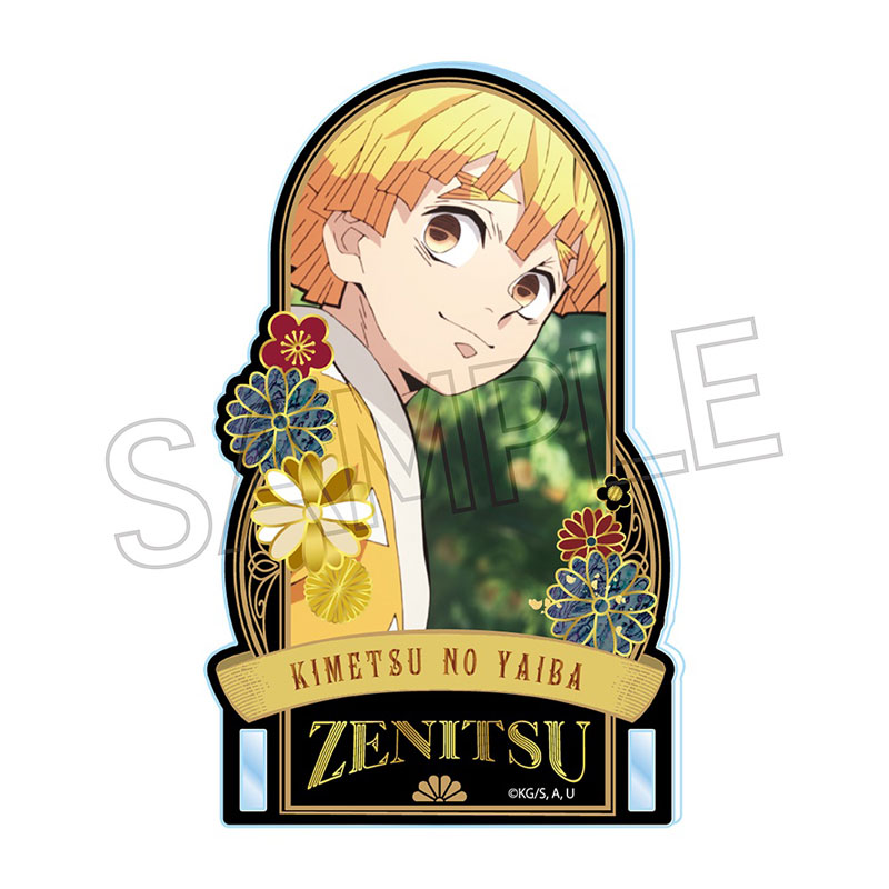 鬼滅の刃 螺鈿風シリーズ アクリルスタンド Vol.4 我妻善逸【再販】 画像 2 | AniSmile