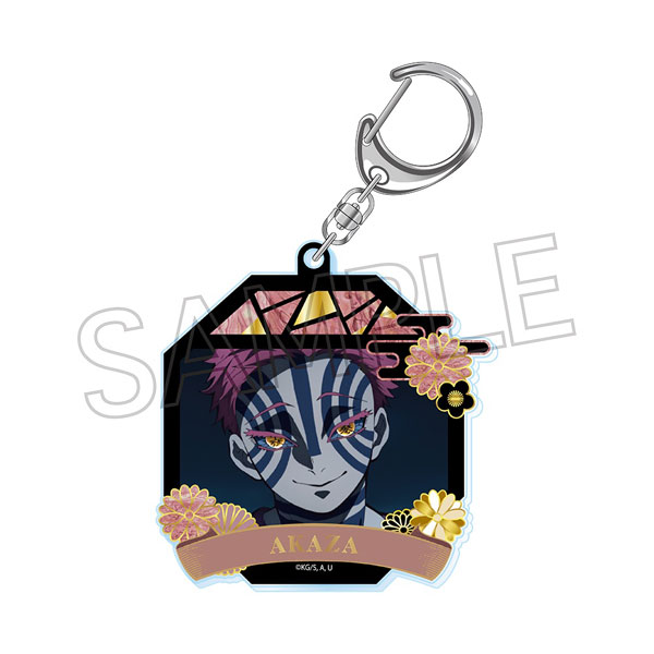 鬼滅の刃 螺鈿風シリーズ アクリルキーホルダー Vol.4 猗窩座【再販】 - 公式商品画像 | AniSmile