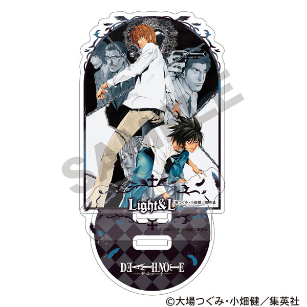 デスノート DEATH NOTE ジオラマアクリルスタンド 夜神月 L - 公式商品画像 | AniSmile