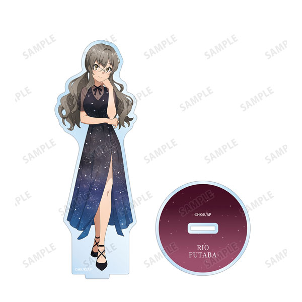 青春ブタ野郎はおでかけシスターの夢を見ない 描き下ろしイラスト 双葉理央 星空ドレスver. BIGアクリルスタンド - 公式商品画像 | AniSmile