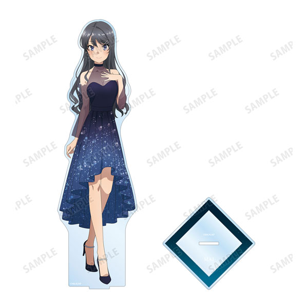 青春ブタ野郎はおでかけシスターの夢を見ない 描き下ろしイラスト 桜島麻衣 星空ドレスver. 特大アクリルスタンド - 公式商品画像 | AniSmile