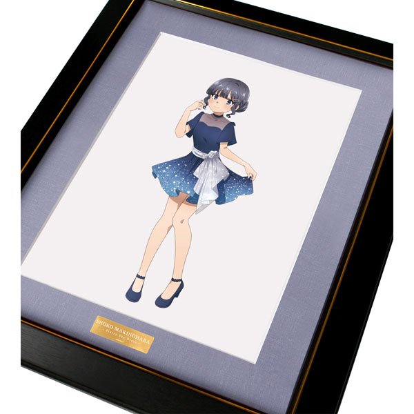 青春ブタ野郎はおでかけシスターの夢を見ない 描き下ろしイラスト 牧之原翔子 星空ドレスver. キャラファイングラフ 画像 2 | AniSmile