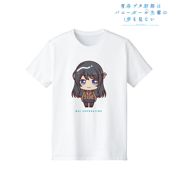 青春ブタ野郎はバニーガール先輩の夢を見ない 桜島麻衣 ちょこんと! Tシャツメンズ(サイズ/S) - 公式商品画像 | AniSmile