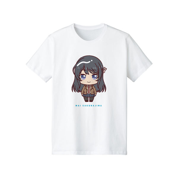 青春ブタ野郎はバニーガール先輩の夢を見ない 桜島麻衣 ちょこんと! Tシャツメンズ(サイズ/S) 画像 2 | AniSmile