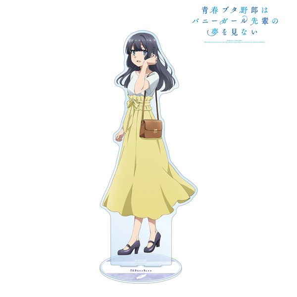 青春ブタ野郎はバニーガール先輩の夢を見ない 描き下ろしイラスト 牧之原翔子 特大アクリルスタンド 画像 2 | AniSmile