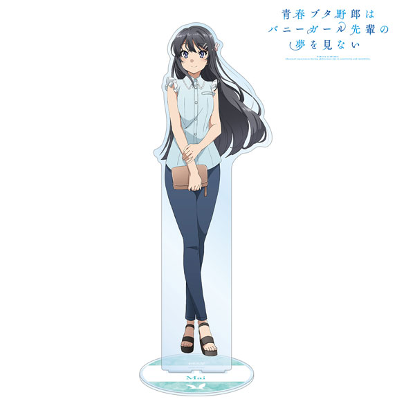 青春ブタ野郎はバニーガール先輩の夢を見ない 描き下ろしイラスト 桜島麻衣 特大アクリルスタンド 画像 2 | AniSmile