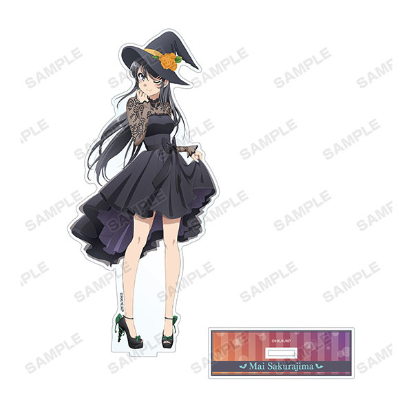 青春ブタ野郎はバニーガール先輩の夢を見ない 描き下ろしイラスト 桜島麻衣 ハロウィンver. BIGアクリルスタンド - 公式商品画像 | AniSmile
