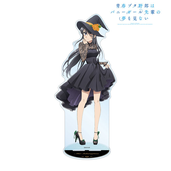 青春ブタ野郎はバニーガール先輩の夢を見ない 描き下ろしイラスト 桜島麻衣 ハロウィンver. 特大アクリルスタンド 画像 2 | AniSmile