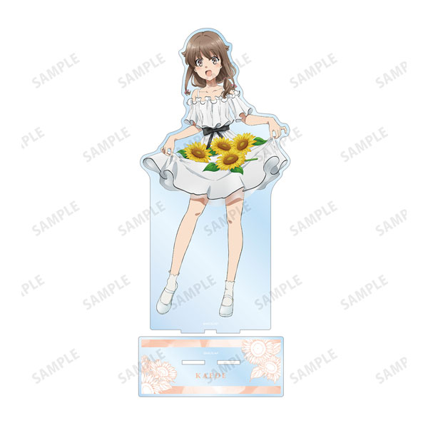 青春ブタ野郎はバニーガール先輩の夢を見ない 描き下ろしイラスト 梓川かえで ひまわりと白いワンピースver. 特大アクリルスタンド - 公式商品画像 | AniSmile