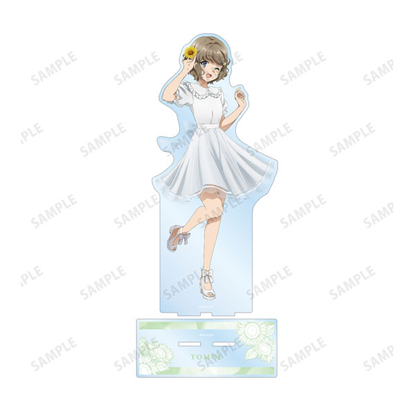 青春ブタ野郎はバニーガール先輩の夢を見ない 描き下ろしイラスト 古賀朋絵 ひまわりと白いワンピースver. 特大アクリルスタンド - 公式商品画像 | AniSmile