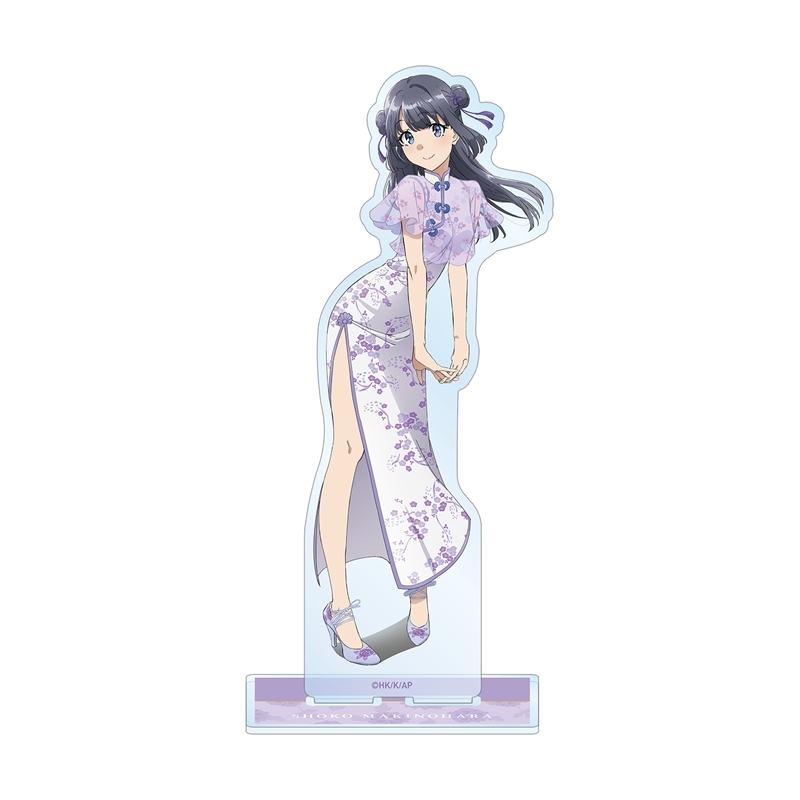 青春ブタ野郎はバニーガール先輩の夢を見ない 描き下ろしイラスト 牧之原翔子 チャイナドレスver. BIGアクリルスタンド - 公式商品画像 | AniSmile