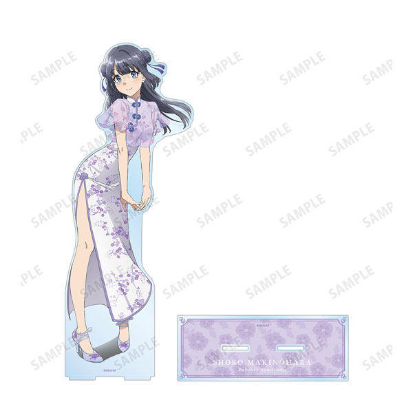 青春ブタ野郎はバニーガール先輩の夢を見ない 描き下ろしイラスト 牧之原翔子 チャイナドレスver. 特大アクリルスタンド - 公式商品画像 | AniSmile