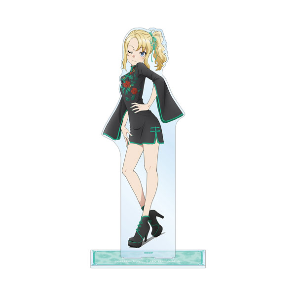 青春ブタ野郎はバニーガール先輩の夢を見ない 描き下ろしイラスト 豊浜のどか チャイナドレスver. 特大アクリルスタンド 图片 2 | AniSmile