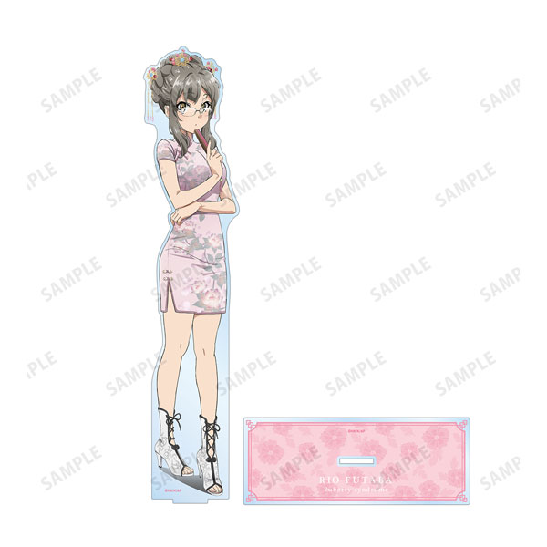 青春ブタ野郎はバニーガール先輩の夢を見ない 描き下ろしイラスト 双葉理央 チャイナドレスver. 特大アクリルスタンド - 公式商品画像 | AniSmile
