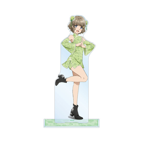青春ブタ野郎はバニーガール先輩の夢を見ない 描き下ろしイラスト 古賀朋絵 チャイナドレスver. 特大アクリルスタンド 画像 2 | AniSmile