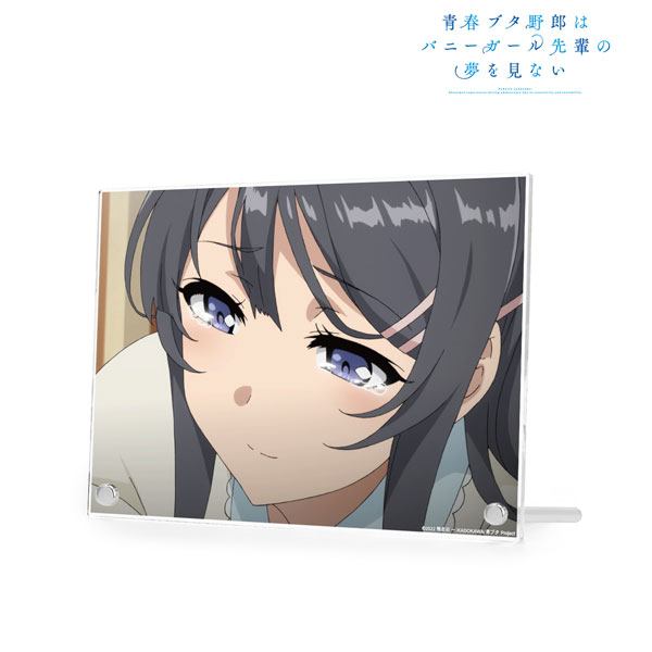 青春ブタ野郎はバニーガール先輩の夢を見ない 桜島麻衣 場面写A5アクリルパネル ver.A - official product image | AniSmile