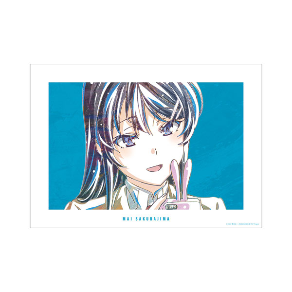 青春ブタ野郎はおでかけシスターの夢を見ない 桜島麻衣 Ani-Art A3マット加工ポスター 画像 2 | AniSmile