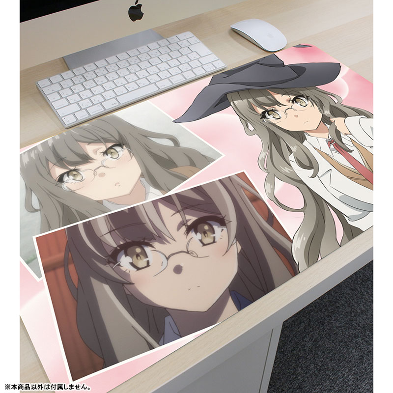 青春ブタ野郎はバニーガール先輩の夢を見ない 双葉理央 場面写マルチデスクマット 画像 3 | AniSmile