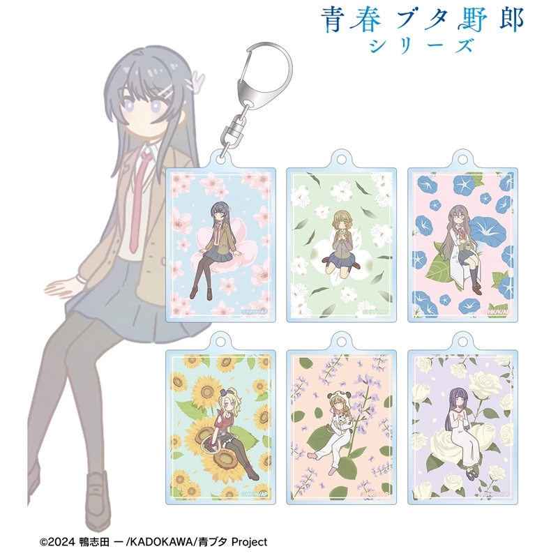 「青春ブタ野郎」シリーズ トレーディング Botania アクリルキーホルダー(単位/単品) - 公式商品画像 | AniSmile
