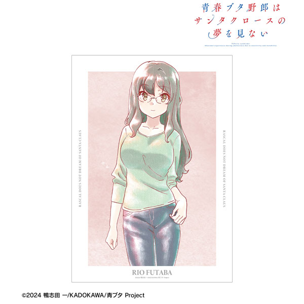 青春ブタ野郎はサンタクロースの夢を見ない 双葉理央 Ani-Art aqua label A3マット加工ポスター - 公式商品画像 | AniSmile