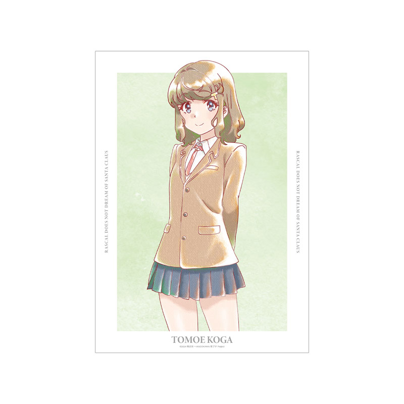 青春ブタ野郎はサンタクロースの夢を見ない 古賀朋絵 Ani-Art aqua label A3マット加工ポスター 画像 2 | AniSmile