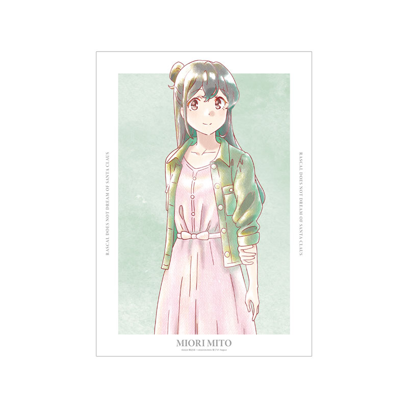 青春ブタ野郎はサンタクロースの夢を見ない 美東美織 Ani-Art aqua label A3マット加工ポスター 画像 2 | AniSmile
