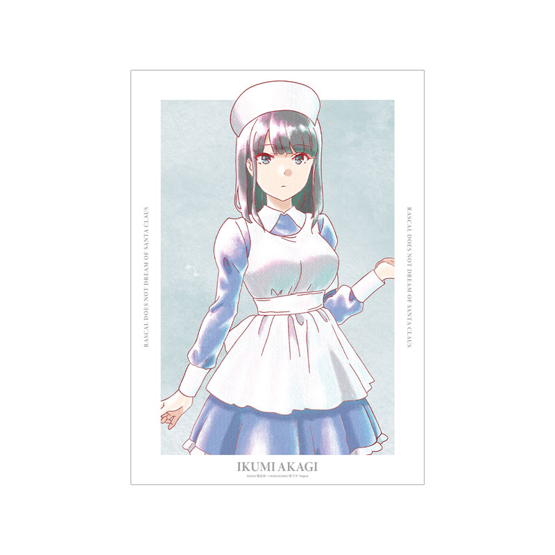 青春ブタ野郎はサンタクロースの夢を見ない 赤城郁実 Ani-Art aqua label A3マット加工ポスター 画像 2 | AniSmile