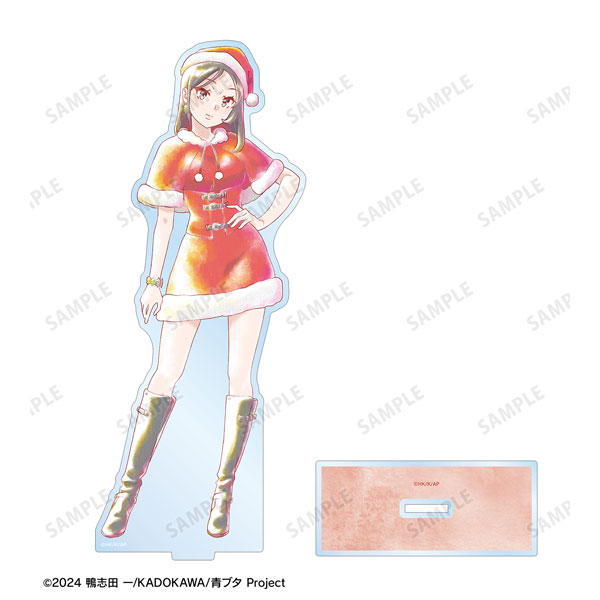 青春ブタ野郎はサンタクロースの夢を見ない ミニスカサンタ Ani-Art aqua label BIGアクリルスタンド - 公式商品画像 | AniSmile