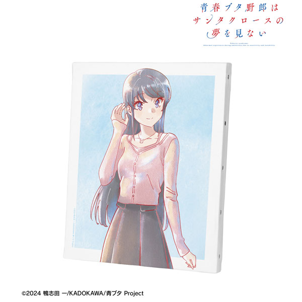 青春ブタ野郎はサンタクロースの夢を見ない 桜島麻衣 Ani-Art aqua label F3号キャンバスボード - 公式商品画像 | AniSmile