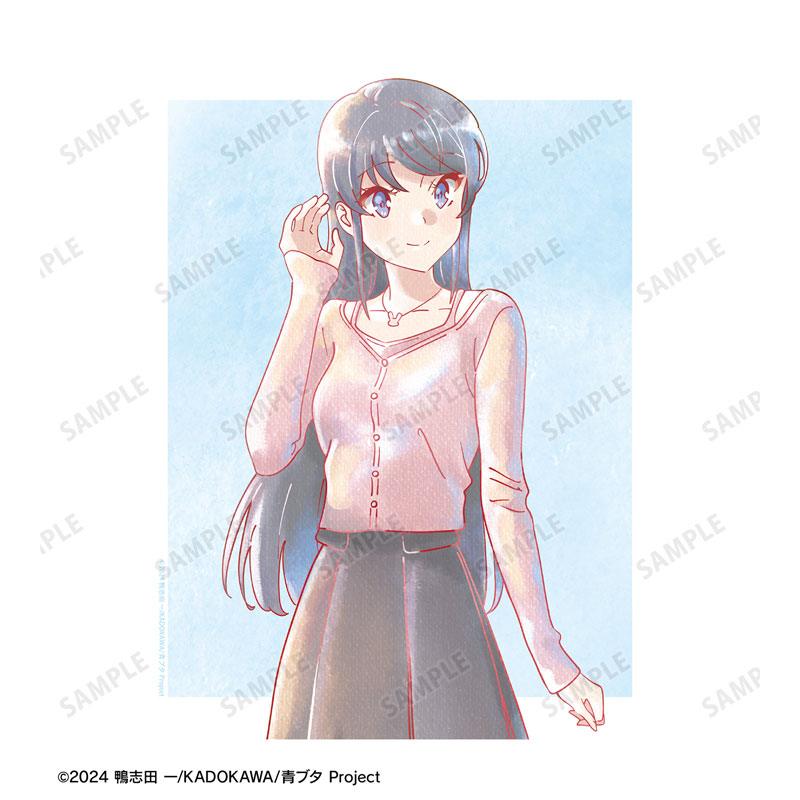 青春ブタ野郎はサンタクロースの夢を見ない 桜島麻衣 Ani-Art aqua label F3号キャンバスボード 画像 3 | AniSmile