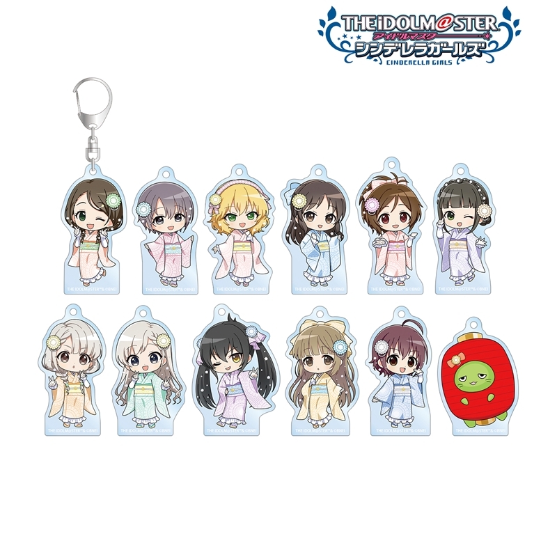 アイドルマスター シンデレラガールズ トレーディング ちびキャラ レース着物ver. アクリルキーホルダー(単位/単品) 画像 2 | AniSmile