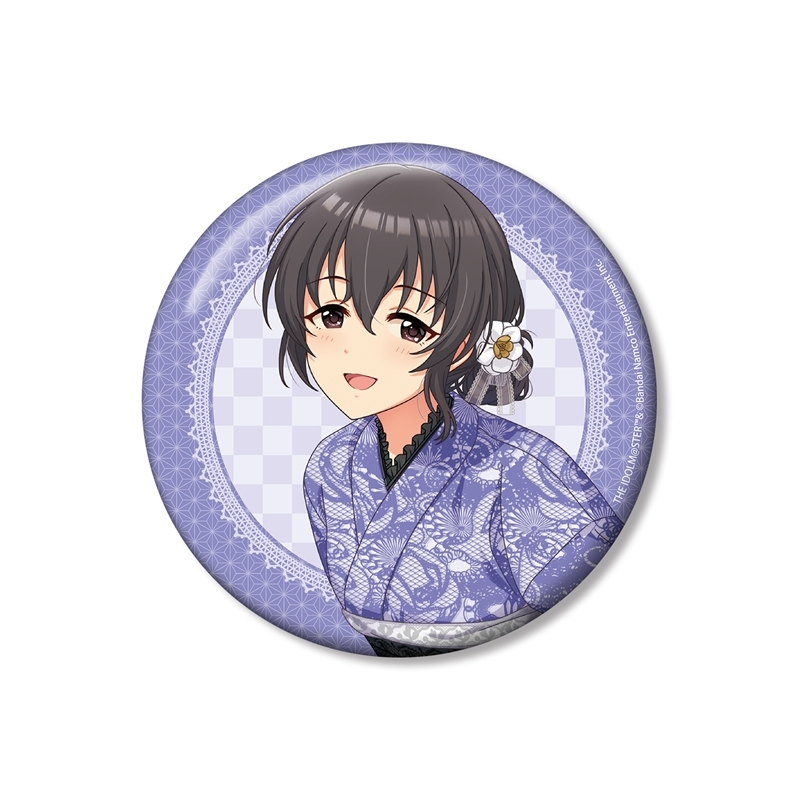 アイドルマスター シンデレラガールズ 描き下ろし 藤原肇 レース着物ver. 100mm缶バッジ - 公式商品画像 | AniSmile